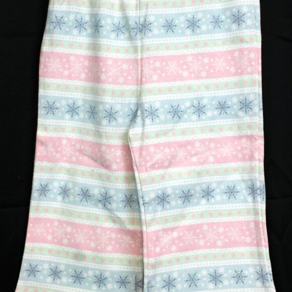 2007 Gymboree Baby Snow Princess 12 18 M Pink Leggings Pants Snowflakes - Picture 1 of 8